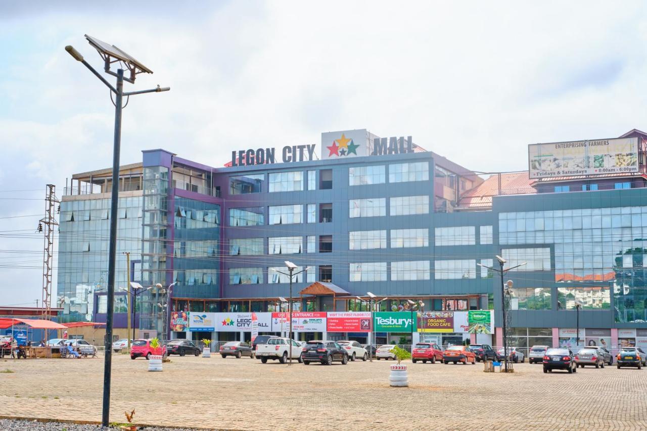 Legon City Mall Short Stay Apartments For Business And Vacation - East Legon أكرا المظهر الخارجي الصورة
